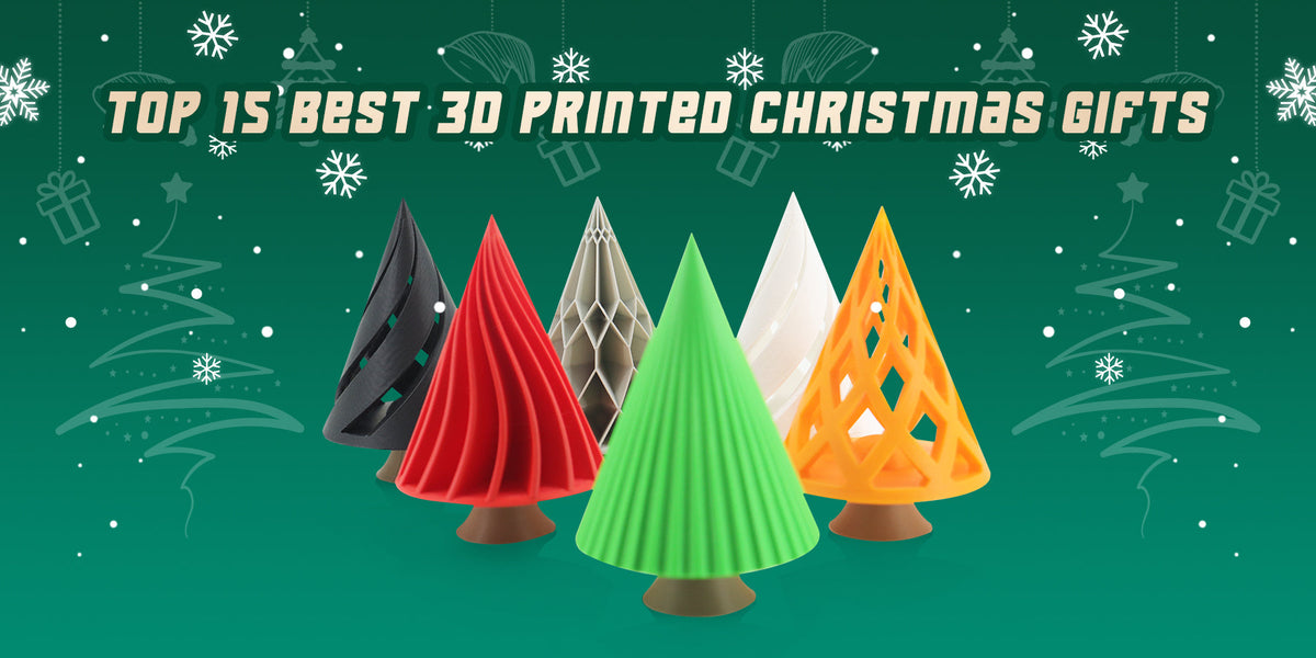Top 15 3D printed Christmas gifts banner