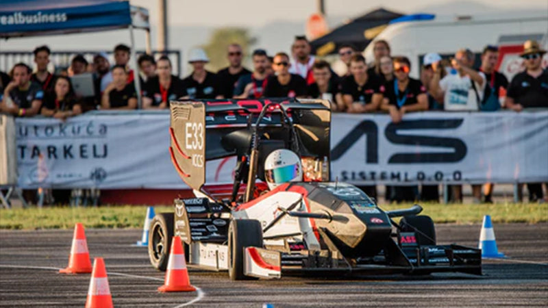Prom Racing Formula Student team with race car
