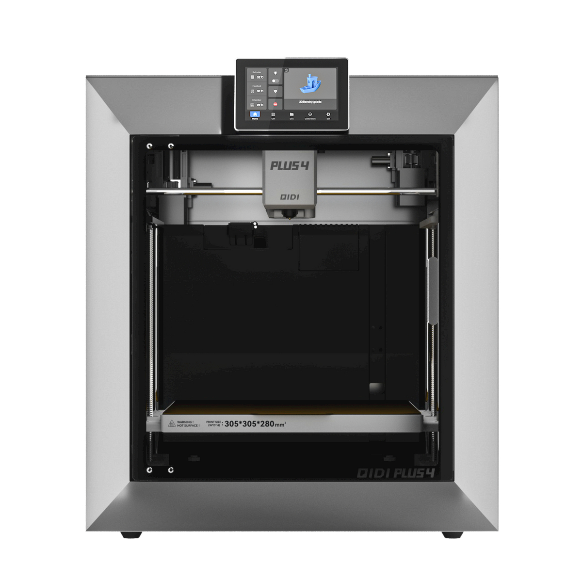 QIDI Plus4 enclosed 3D printer front view