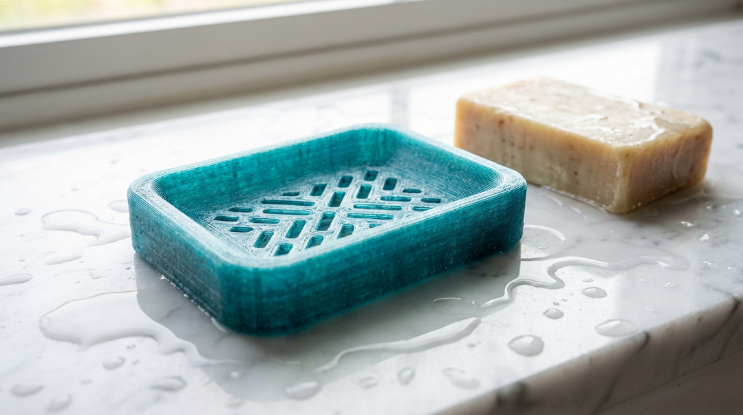 Is PLA Waterproof? Printing Soap Dishes and Shower Accessories