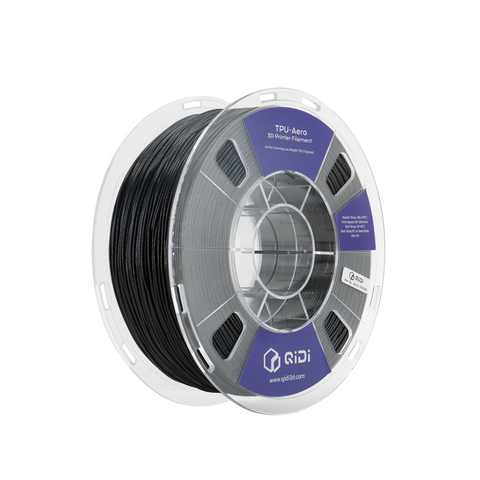 TPU-Aero Filament - Black HEX Code #000000 / China