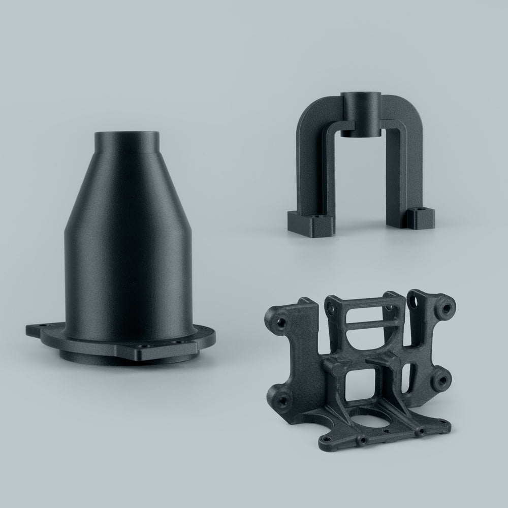 3D printed parts using QIDI PET-CF filament