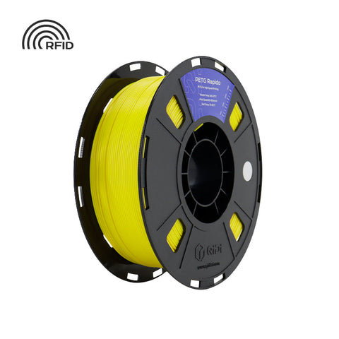PETG Rapido - 1 Kg / China / Yellow HEX Code #FCE300