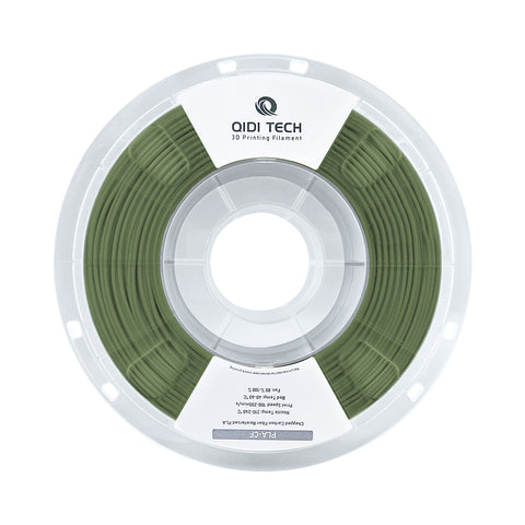 PLA-CF Filament - PLA-CF (1kg) / CHINA / Olive Green HEX Code #67785A