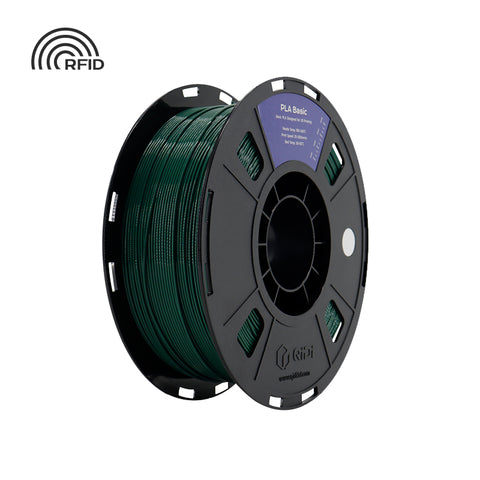 PLA Basic - 1 kg / China / Dark Green HEX Code #1F4E3A