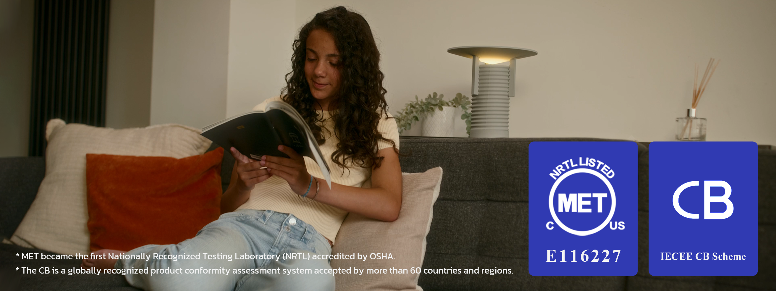 <p>More Safe and More Healthy</p>