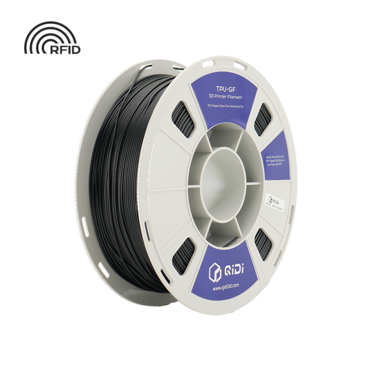QIDI TPU-GF glass fiber reinforced 3D printer filament spool