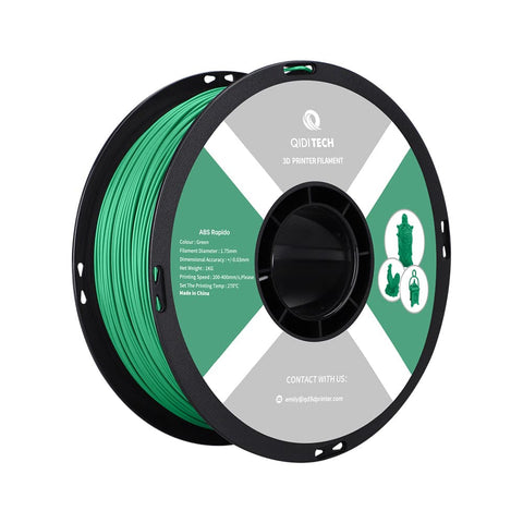 ABS Rapido Filament - 1 kg / CHINA / Green HEX Code #098C3E