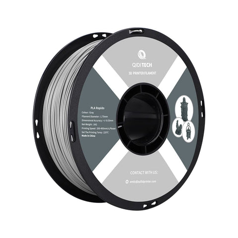 PLA Rapido Filament - 1kg / CHINA / Gray HEX Code #A3A3A0