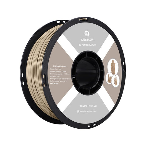 PLA Matte Rapido Filament - PLA Matte (1kg) / CHINA / Warm Gray HEX Code #B7ADA5
