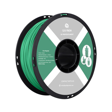 PLA Rapido Filament - 1kg / CHINA / Green HEX Code #009F4D